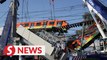 Mexico promises answers after train collapse