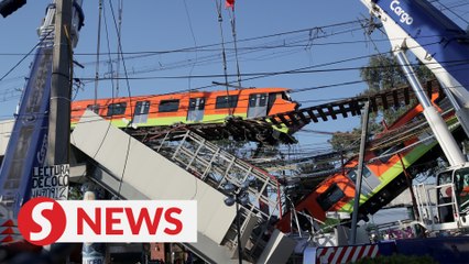 Mexico promises answers after train collapse