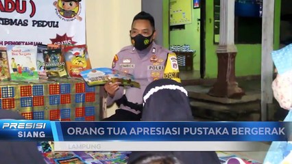 Polisi Bangkitkan Minat Membaca dengan Safari Pustaka di Lampung