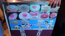 街头食品, Cotton candy made of colorful pieces _ cotton candy art - chinese street food