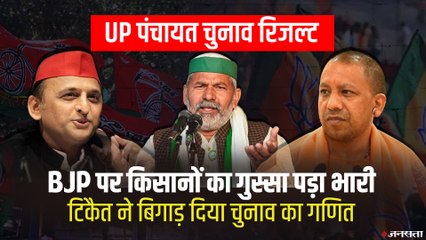 UP Panchayat Election Result: Over confidence के भंवर में डूबी BJP, Rakesh Tikait ने बिगाड़ा गणित