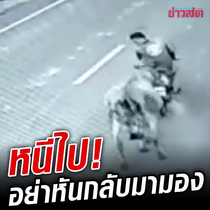 หนี หนีไปให้เร็วที่สุด ไม่ต้องหันกลับมามอง