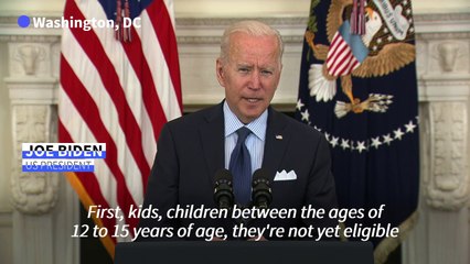 US ready to vaccinate adolescents after health authorities give OK: Biden