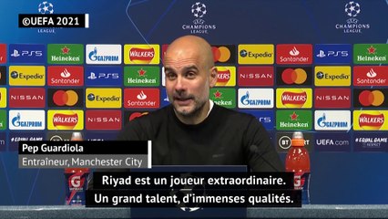 Guardiola : "Mahrez est un joueur extraordinaire"