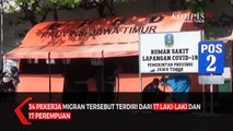 RS Lapangan Rawat 34 Pekerja Migran Positif Covid-19