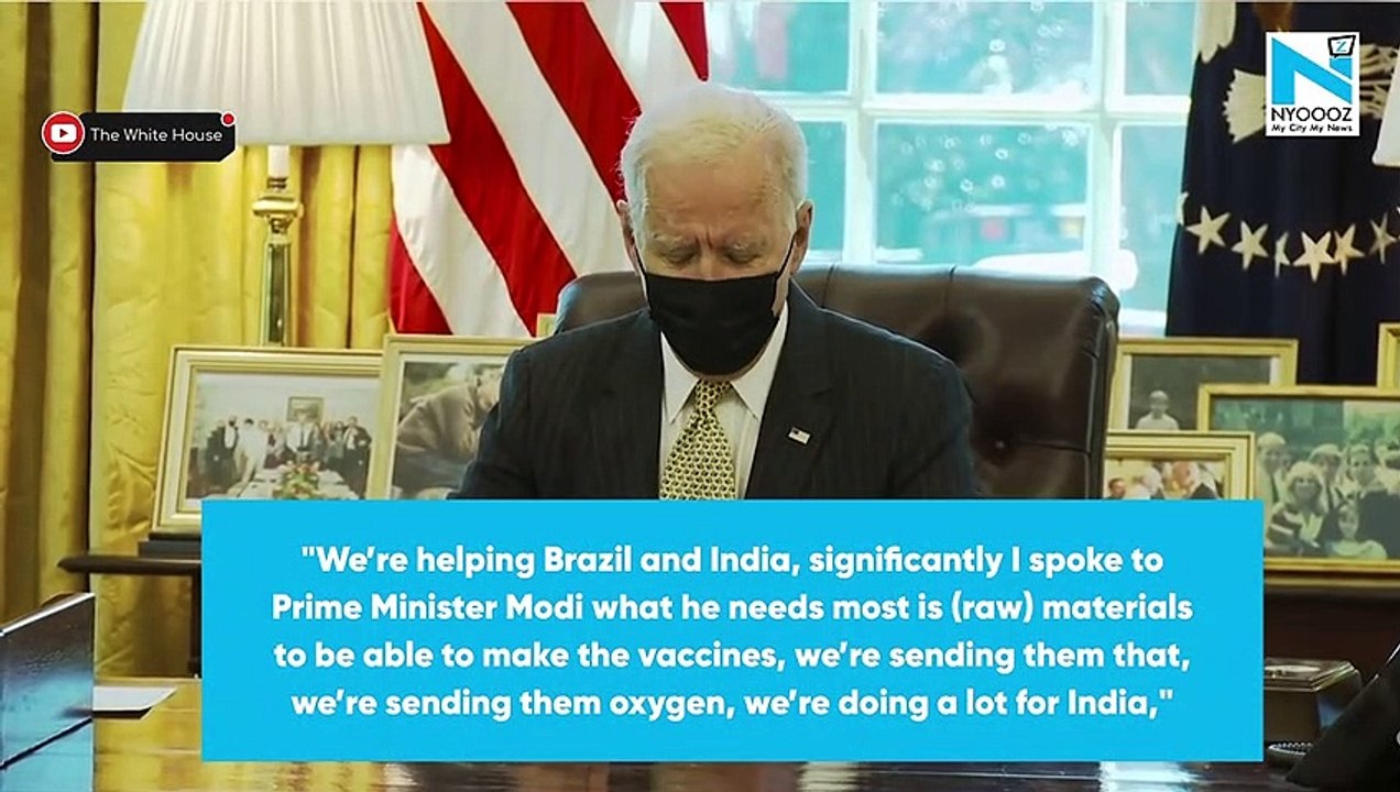 US is helping India "significantly", says Joe Biden