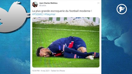 Neymar se fait fracasser sur Twitter après sa prestation contre Manchester City
