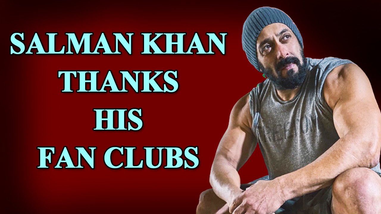 Salman Khan's fan clubs help the people affected by Covid-19, actor tweets, 'God bless'