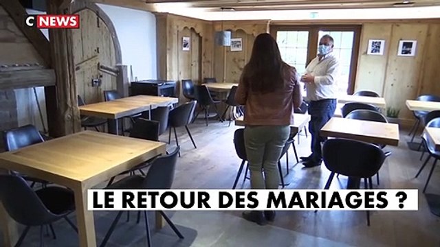 Déconfinement - Les cérémonies de mariages vont pouvoir reprendre à partir du 19 mai prochain mais avec un protocole sanitaire strict - VIDEO