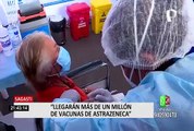 Huaraz: presidente Francisco Sagasti entregó vacunas Pfizer para adultos mayores