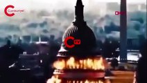 İran'ın propaganda videosunda 'ABD Kongre Binası' havaya uçuruldu