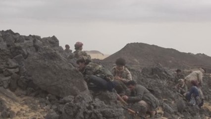 Combate de Yemen contra los milicianos hutíes en su intento de llegar a Marib