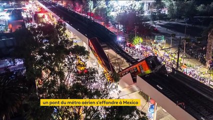 Mexique : 24 morts et 70 blessés dans un drame ferroviaire à Mexico