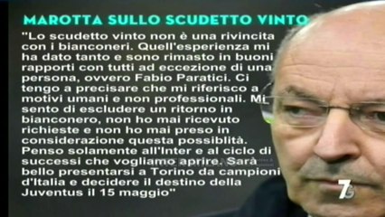 BEPPE MAROTTA: PENSO SOLAMENTE ALL'INTER. SARÀ BELLO PRESENTARSI A TORINO DA CAMPIONI D'ITALIA.