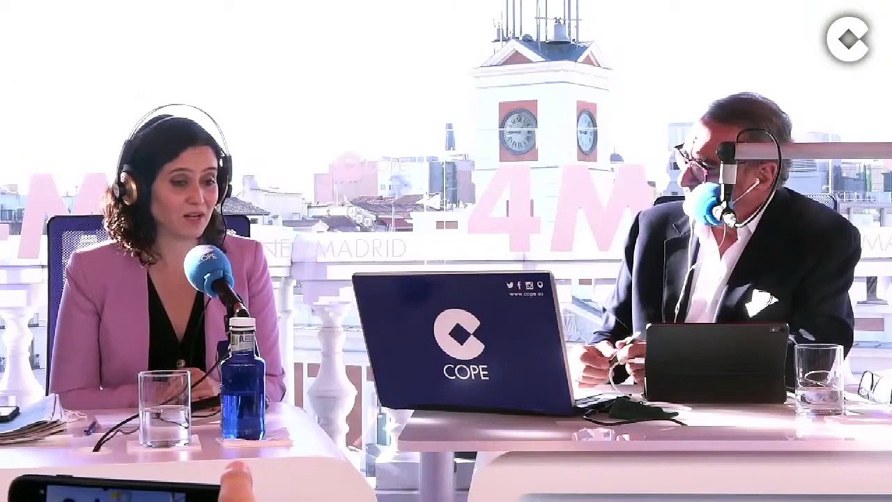 Entrevista a Isabel Díaz Ayuso en Herrera en COPE
