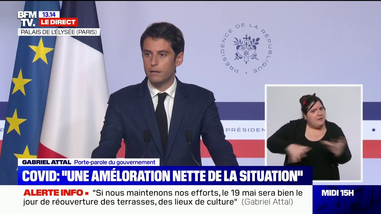 Covid-19: Gabriel Attal souligne "une amélioration nette de la situation"