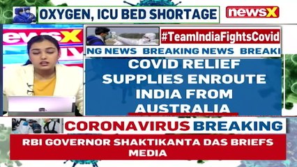 Download Video: Covid Relief Supplies En route India From Australia Ventilators, O2 Concentrators Sent NewsX