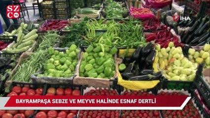 Скачать видео: Bayrampaşa sebze ve meyve halinde esnaf dertli