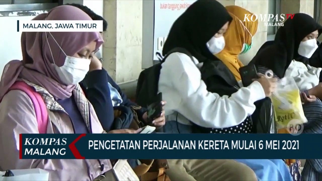 Larangan Mudik, Mulai  6 Mei 2021 Perjalanan Kereta Api Hanya Untuk Keperluan Mendesak