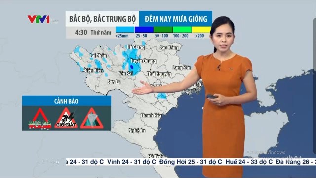 DỰ BÁO THỜI TIẾT hôm nay và ngày mai 6/5 - Thời tiết 3 ngày tới Bản tin dự báo thời tiết đêm nay