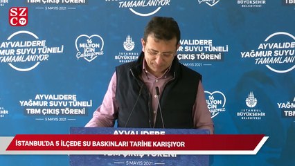 İstanbul’da 5 ilçede su baskınları tarihe karışıyor