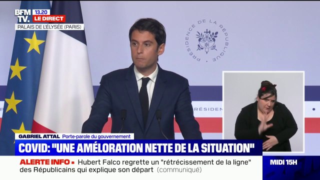 Gabriel Attal: Les aides seront maintenues intégralement ce mois-ci, leur seul point final sera le retour à la normale