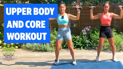 Upper body and core workout