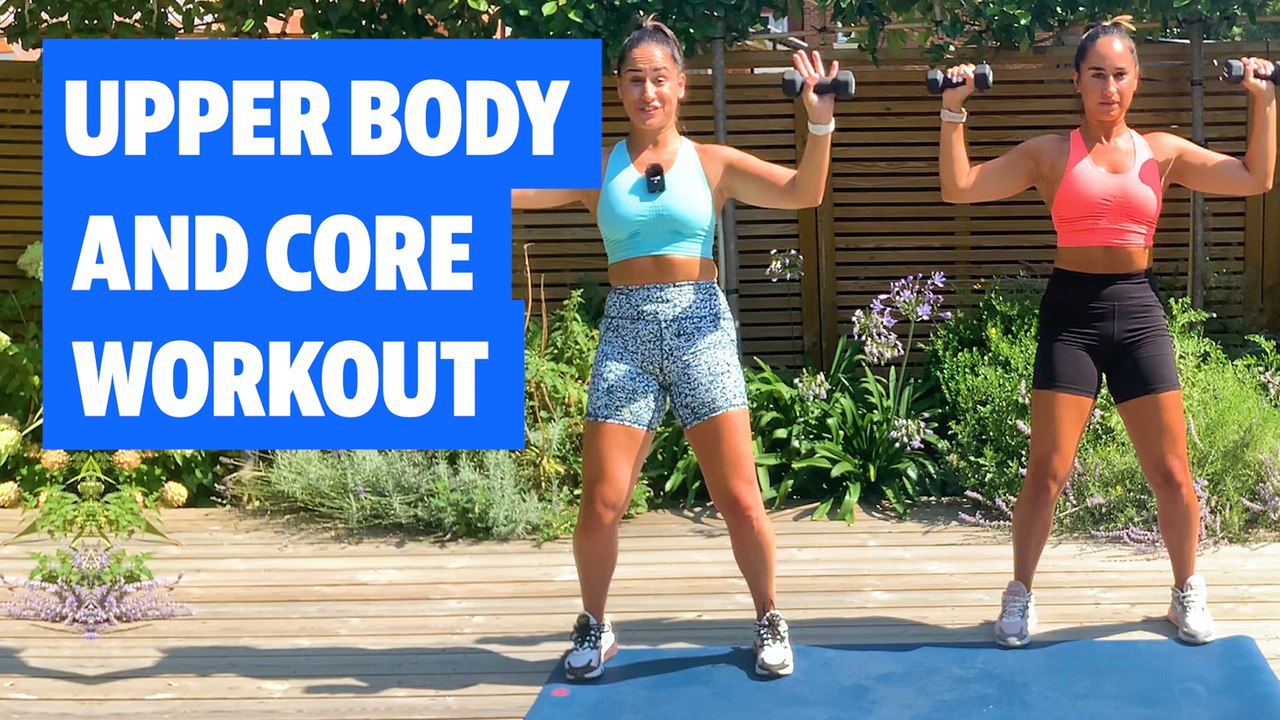 Upper body and core workout