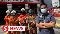 Firefighters in high spirits despite more duties during the pandemic