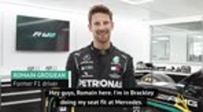 Grosjean relishes F1 return with Mercedes testing confirmed