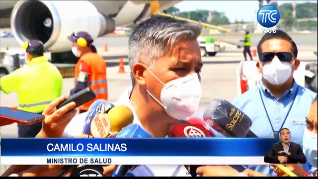 Más de 100 mil vacunas de Pfizer llegaron a Ecuador