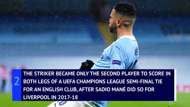 Riyad Mahrez - City's semi-final hero