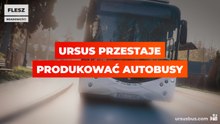Ursus przestaje produkować autobusy elektryczne i trolejbusy