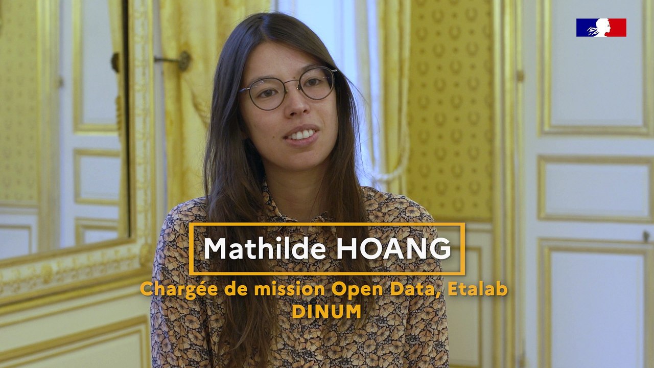 [#10ansEtalab] Mathilde Hoang, chargée de mission Open data chez Etalab, DINUM