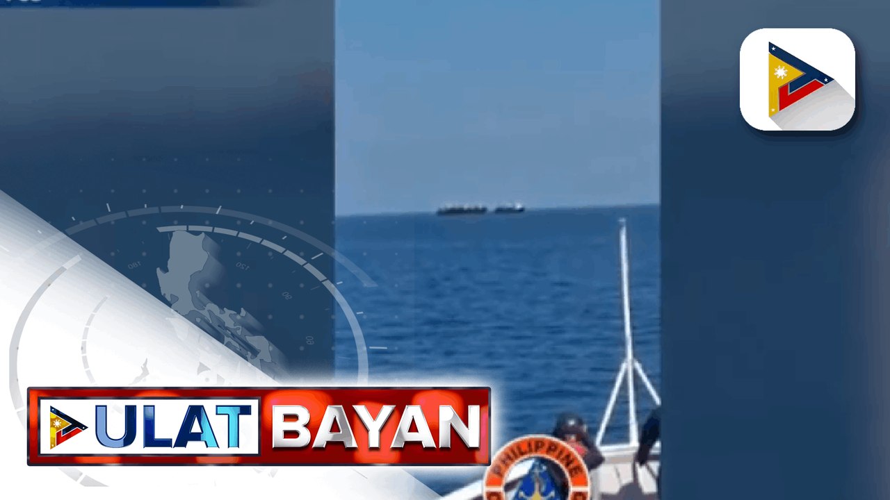 Chinese maritime militia vessels sa Sabina Shoal, naitaboy ng pcg; NTF-WPS, pinuri ang matapang na aksyon ng PCG