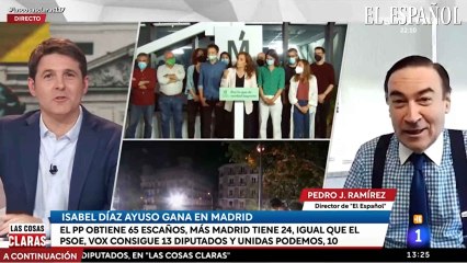 Intervención de Pedro J. Ramírez en el programa de Cintora tras el 4 de mayo