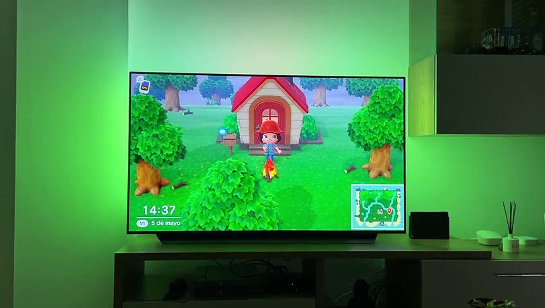 ⁣Ambilight - Animal Crossing