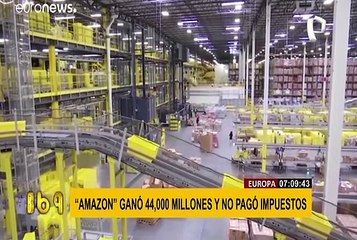 Amazon obtuvo ingresos récord, pero no pagó impuestos en Europa