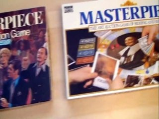 Masterpiece Board Game. A Vintage Art Auction Game from the 1970s.