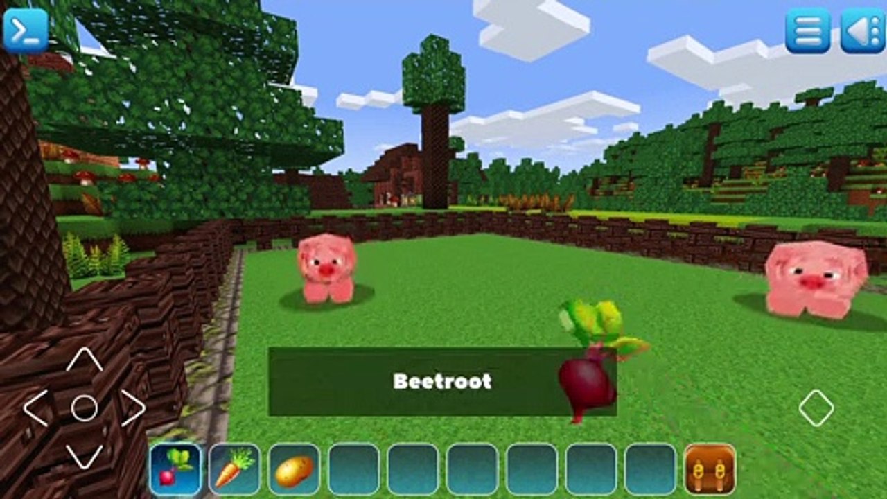 PIG breeding | Realmcraft Free Minecraft Clone #minecrafttutorials: How to breed pig in minecraft