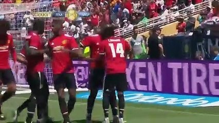 Martial attığı çalımlarla Madrid savunmasını dağıttı