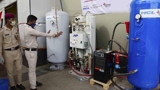 How does a PSA plant produces medical oxygen?