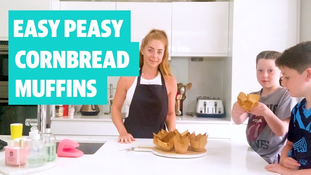 Easy peasy cornbread muffins