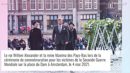 Download Video: Maxima des Pays-Bas, entre larmes et sourires : la reine solennelle au côté de Willem-Alexander