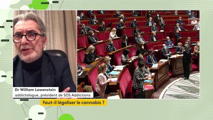 Légalisation du cannabis : "On est à 50 ans d'échec de prohibition", constate le président de SOS Addictions