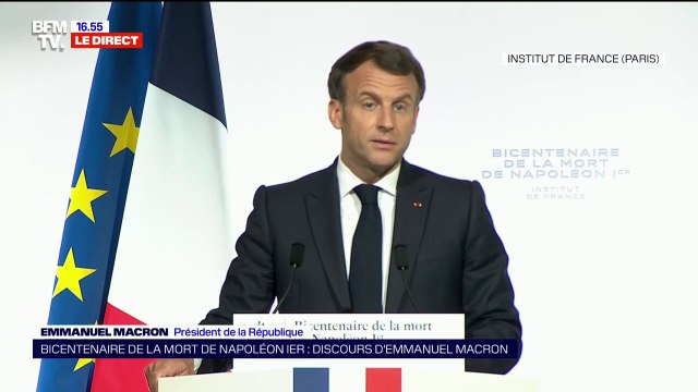 Emmanuel Macron: De l'Empire nous avons renoncé au pire et de l'empereur nous avons embelli le meilleur