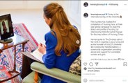 Duchess Catherine interviews midwife