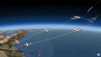 World's Largest Airplane That Can Launch Rocket