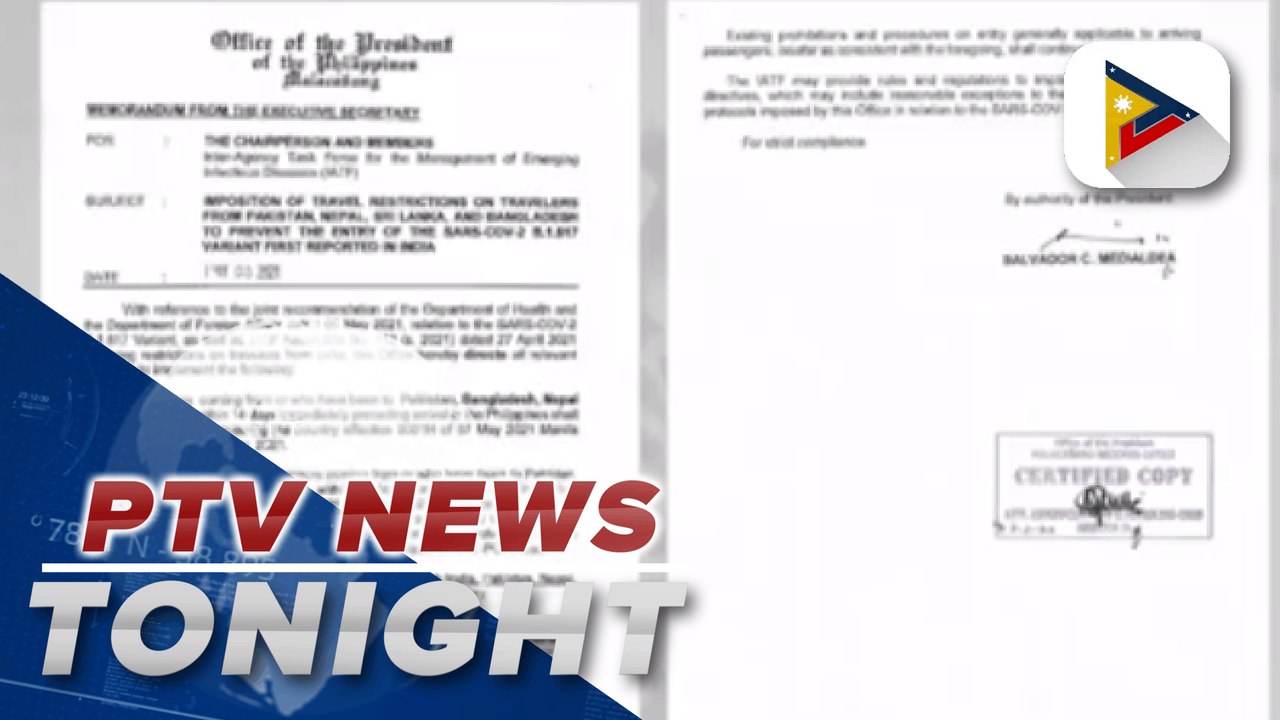 Philippines issues temporary travel ban for Pak...
