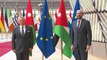His Majesty King Abdullah II Al Hussein, King of Jordan welcomed in EU Council by President Michel